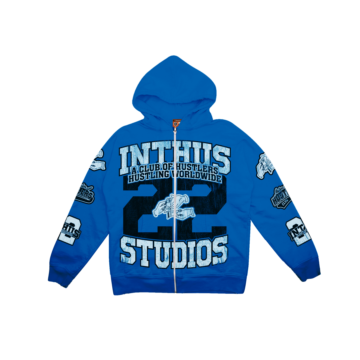 Studios Blue Zip Up Jacket