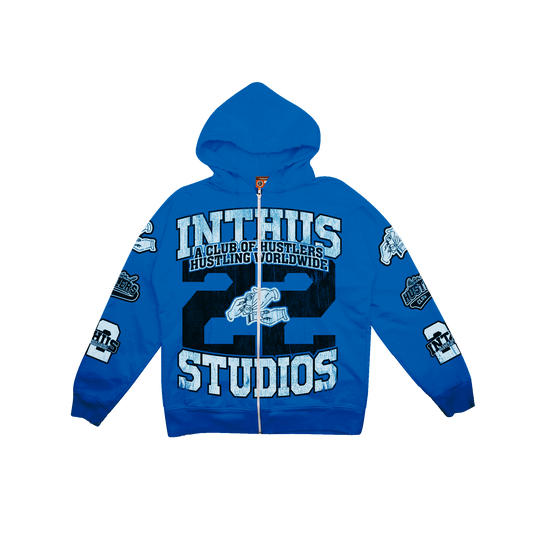 Studios Blue Zip Up Jacket