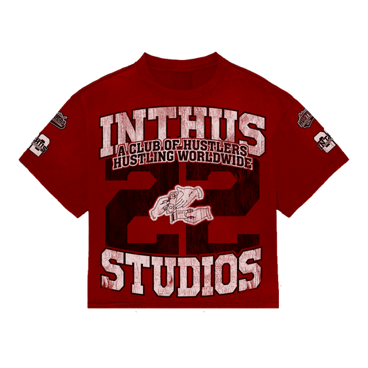 Studios Cropped T-Shirt Red